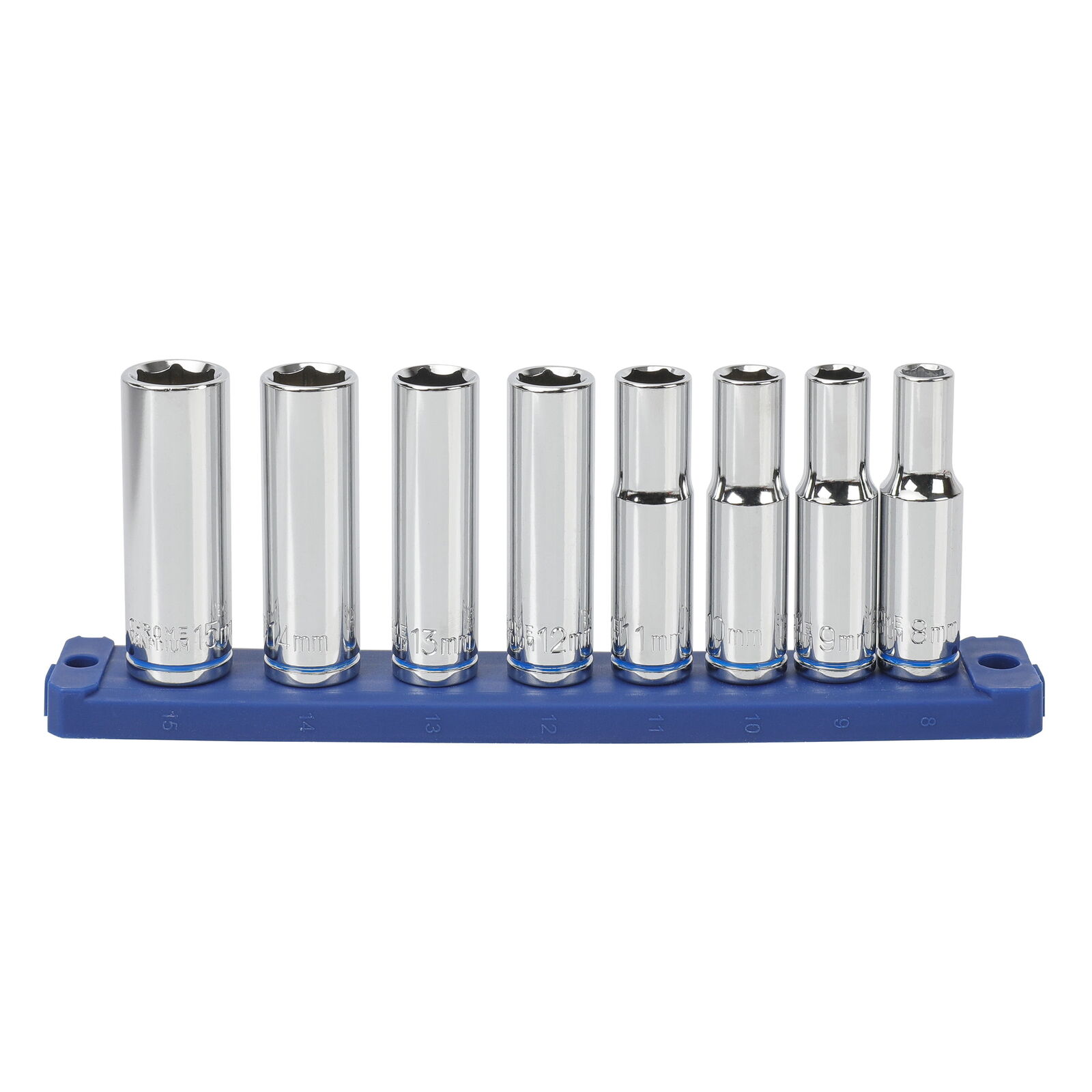 Hyper Tough 19 Piece 3/8 Inch Drive Ratchet and Socket Set,Deep Standard Sockets