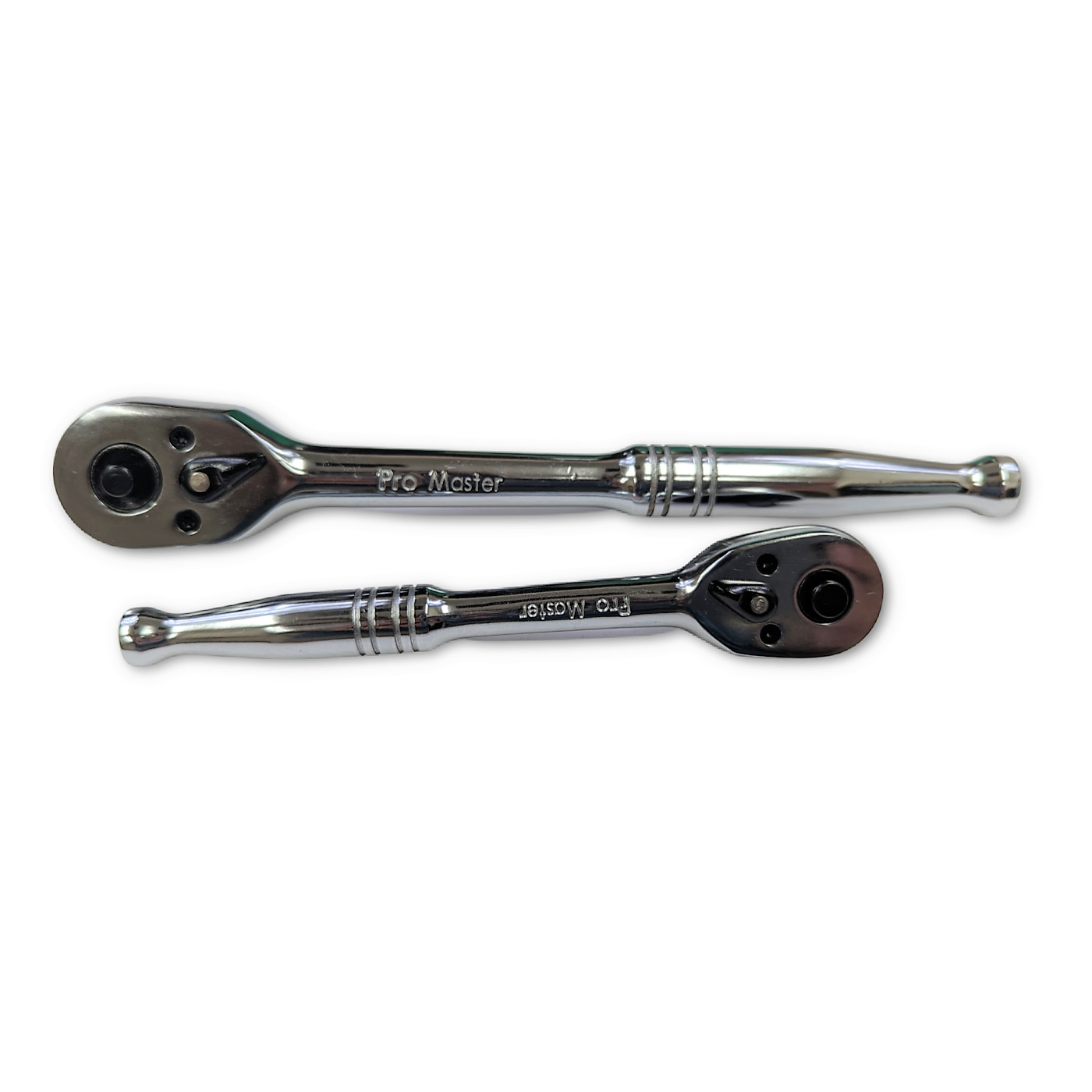 Pro Master 2-Piece 3/8" and 1/4" drive ratchet set , Quick Release Ratchets