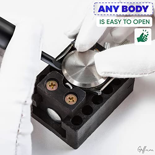 Watch Back Remover Tool Kit - GUFFMAN Pry Bar Screwdriver Set Watch Repair Tool
