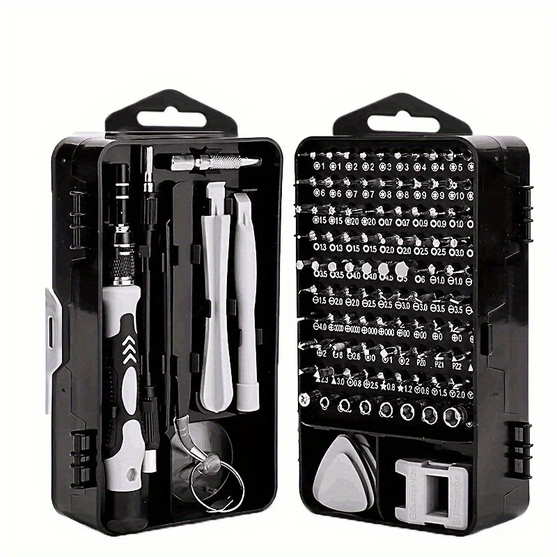 115 in 1 Magnetic Precision Screwdriver Set PC Phone Electronics Repair Tool Kit