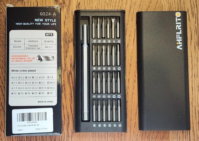 Precision Screwdriver Set 24 in 1 Small Magnetic Mini Case Electronics Repair