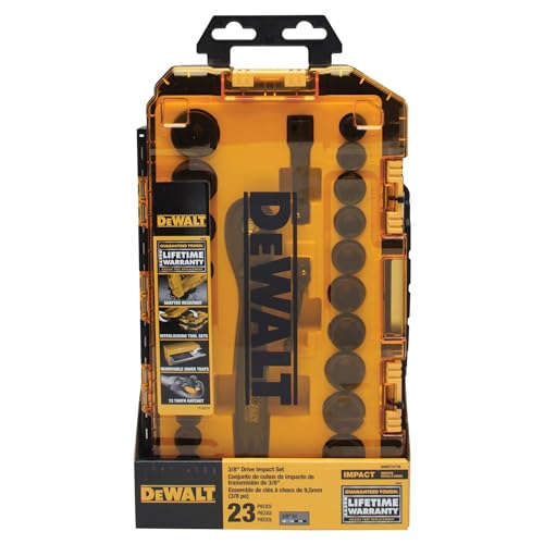 DEWALT DWMT74738 23 PC Impact Socket Set