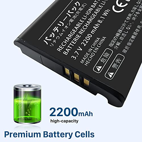 Nintendo 3DS 2200mAh Rechargeable Lithium-ion Battery + Screwdriver