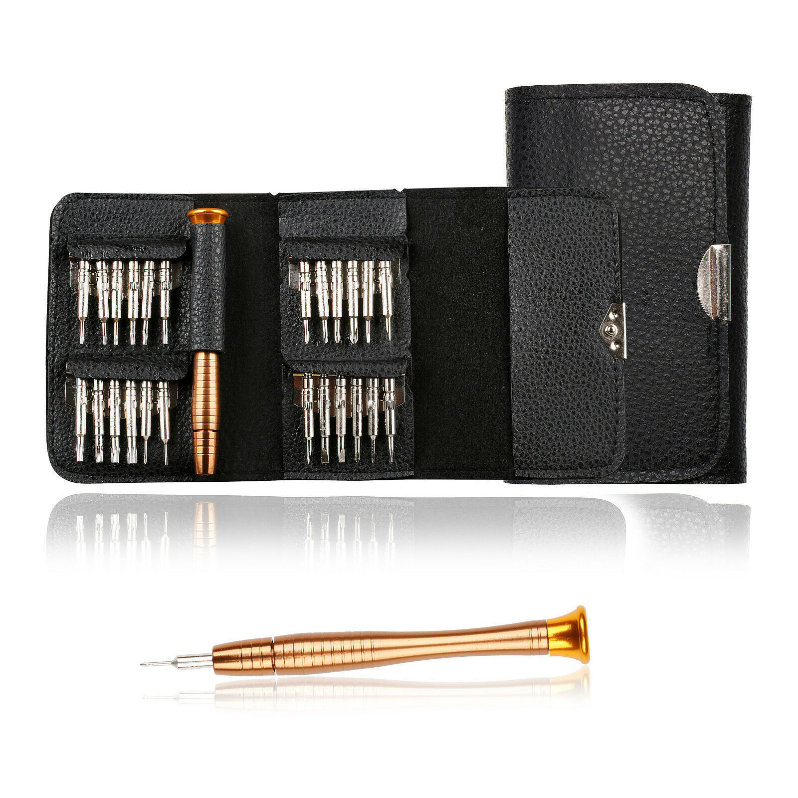 25 Mini Precision Screwdriver Set Bit Multi Repair Tool Small HEX TORX STAR Tool