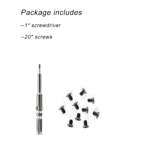 RFID Slim Wallet with 20 Screws, 1 Screwdriver
