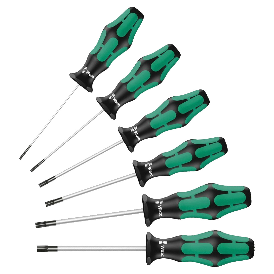 Wera 367/6 Kraftform Plus TORX® Screwdriver Set 6 Piece 05345222001