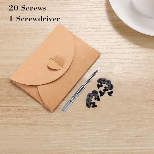 RFID Slim Wallet with 20 Screws, 1 Screwdriver