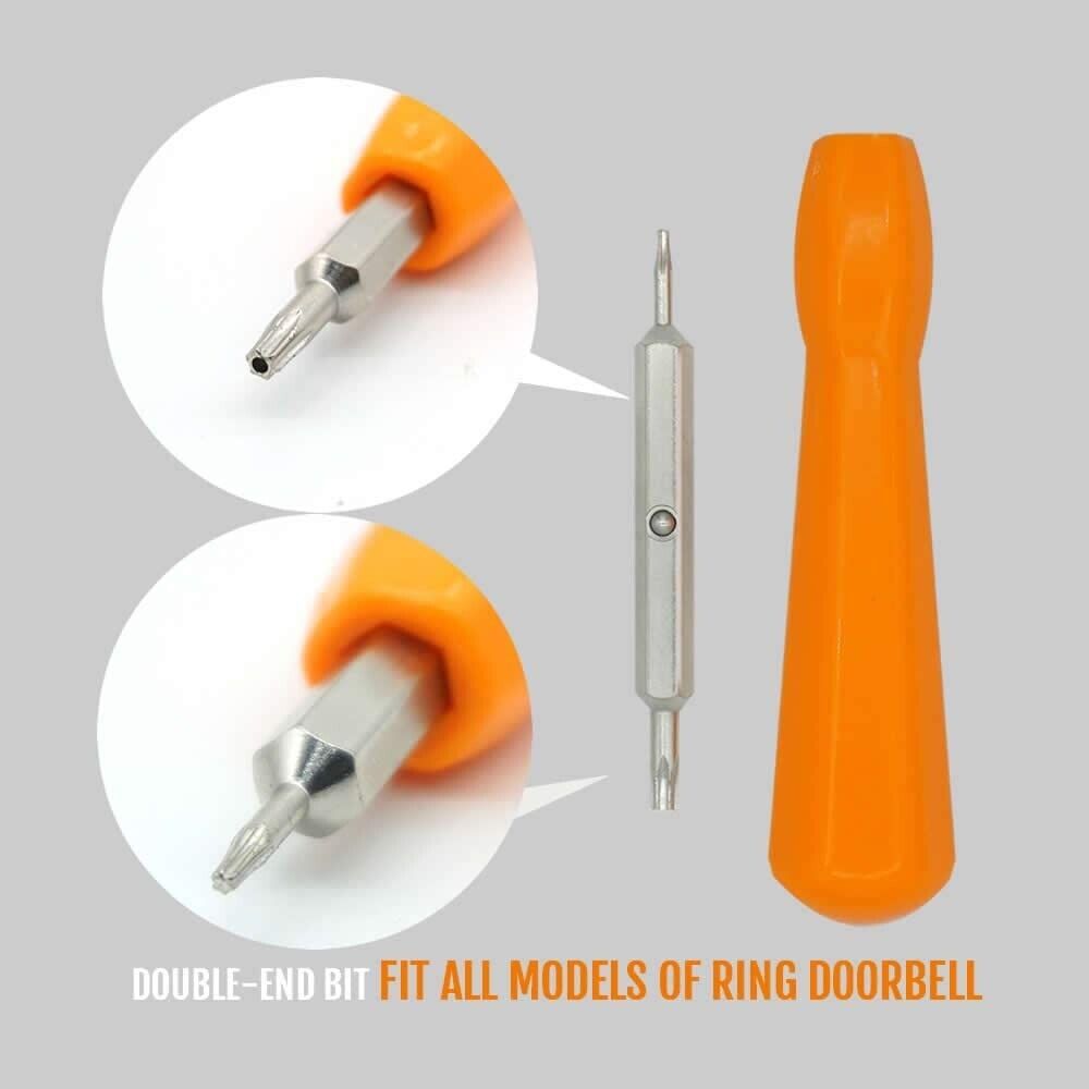 NEW Ring Screwdriver TEKPREM Screwdriver for Ring Doorbell Battery Changing