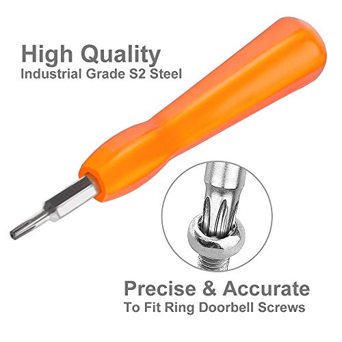 Ring Doorbell Screwdriver Set: T6 T15 for Battery Replacement