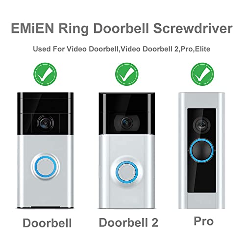 Ring Doorbell Screwdriver Set: T6 T15 for Battery Replacement