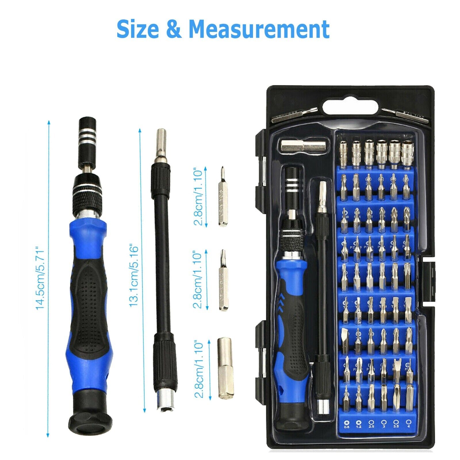 60X Computer Repair Kit Set Tool Laptop PC Precision Screwdriver Torx Smartphone
