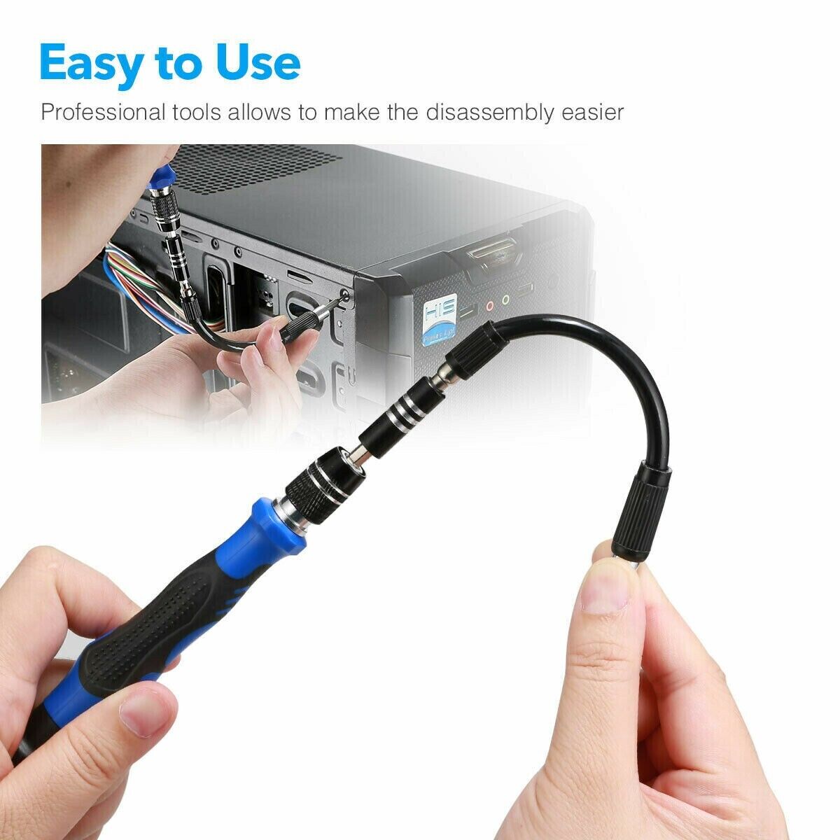 60X Computer Repair Kit Set Tool Laptop PC Precision Screwdriver Torx Smartphone