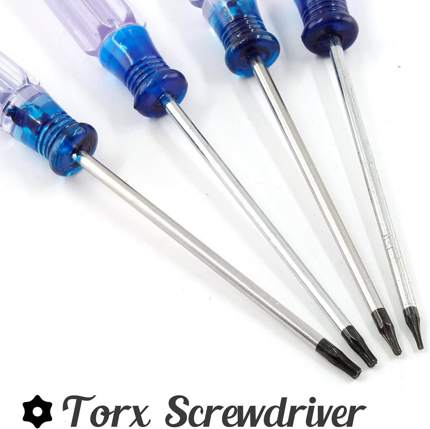 MAGNETIC TORX SCREWDRIVER SET T5 T6 T8 T10 STAR SCREWDRIVERS SCREWS DRIVER 4 PCS