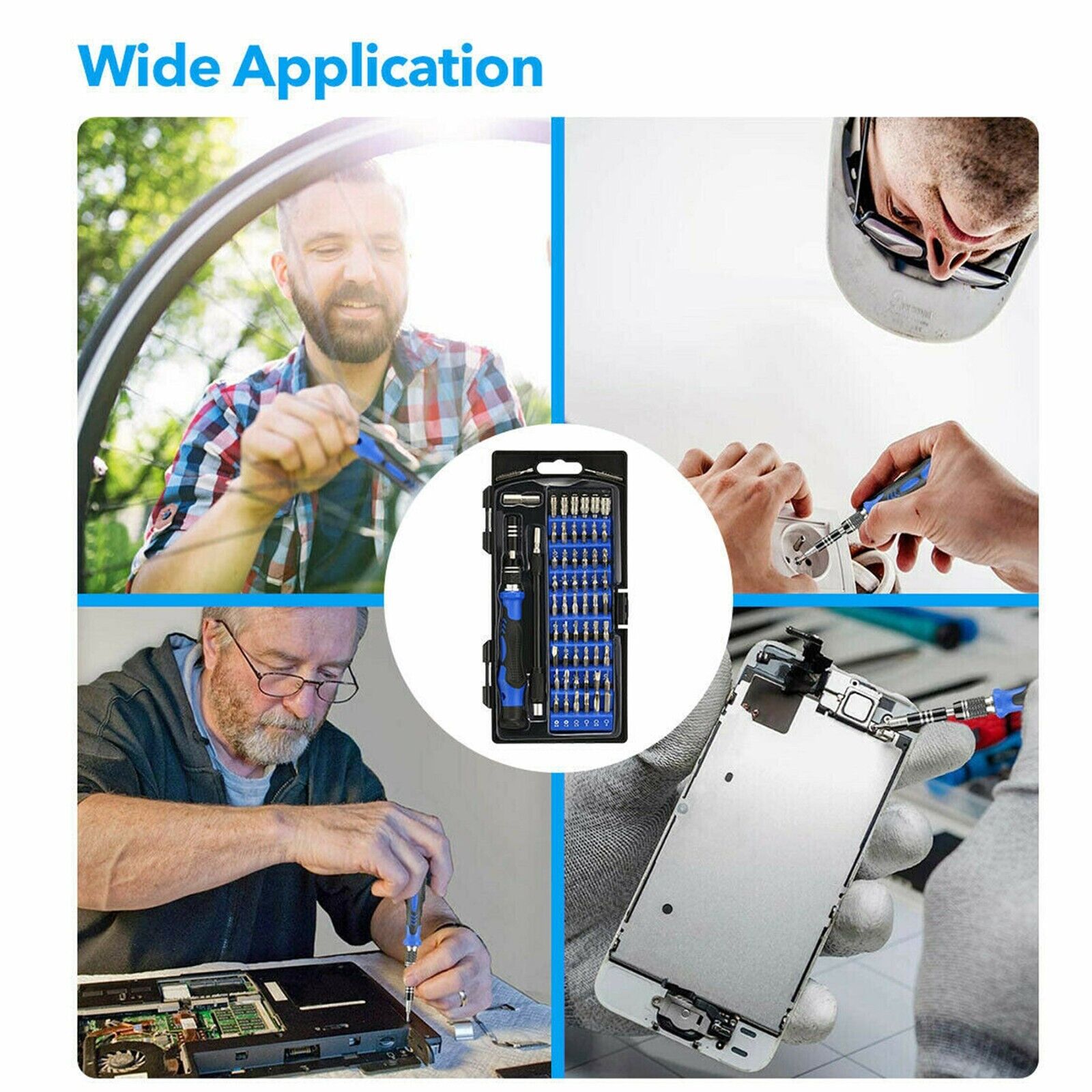 60X Computer Repair Kit Set Tool Laptop PC Precision Screwdriver Torx Smartphone