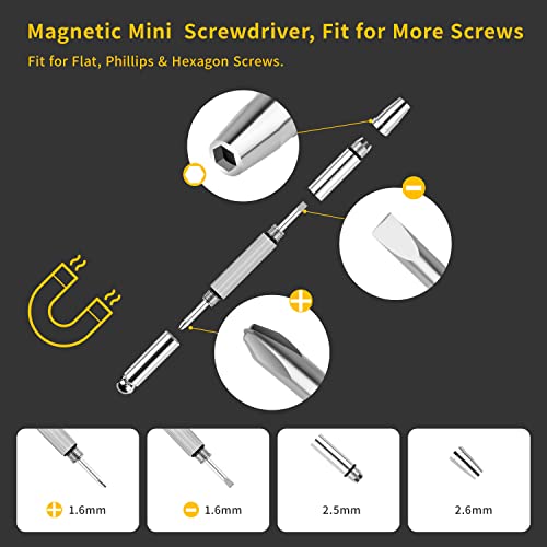 24 Pairs of Screw-In Eyeglass Nose Pads Kit