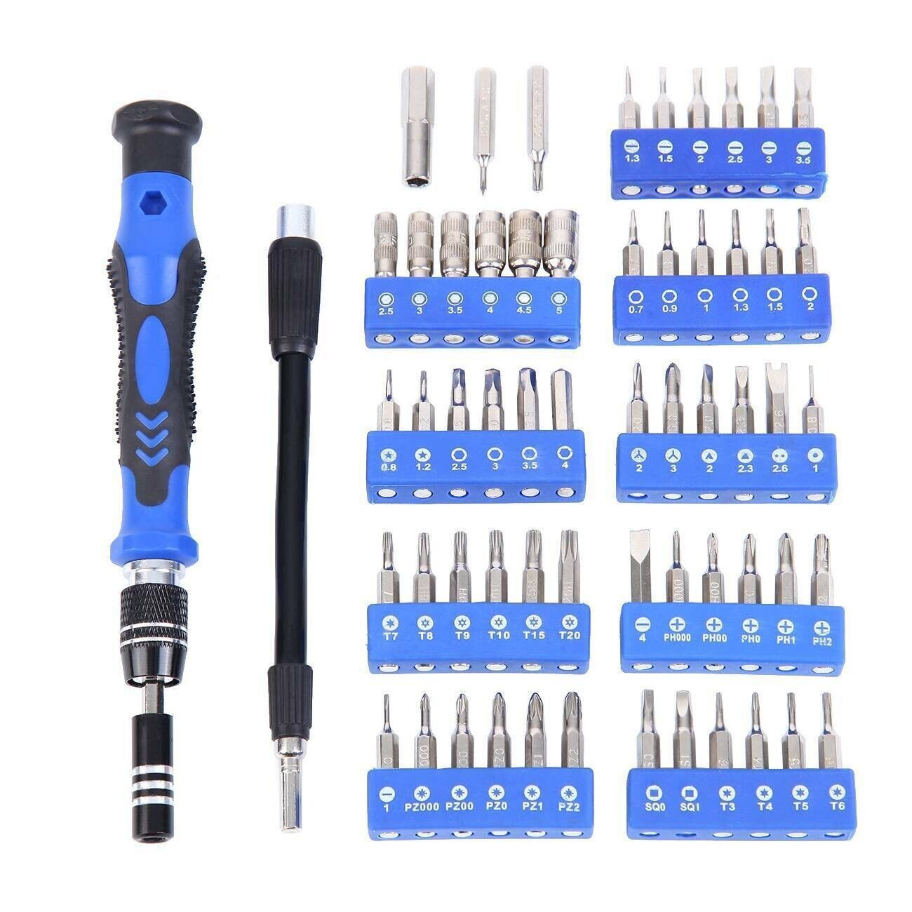 60X Computer Repair Kit Set Tool Laptop PC Precision Screwdriver Torx Smartphone
