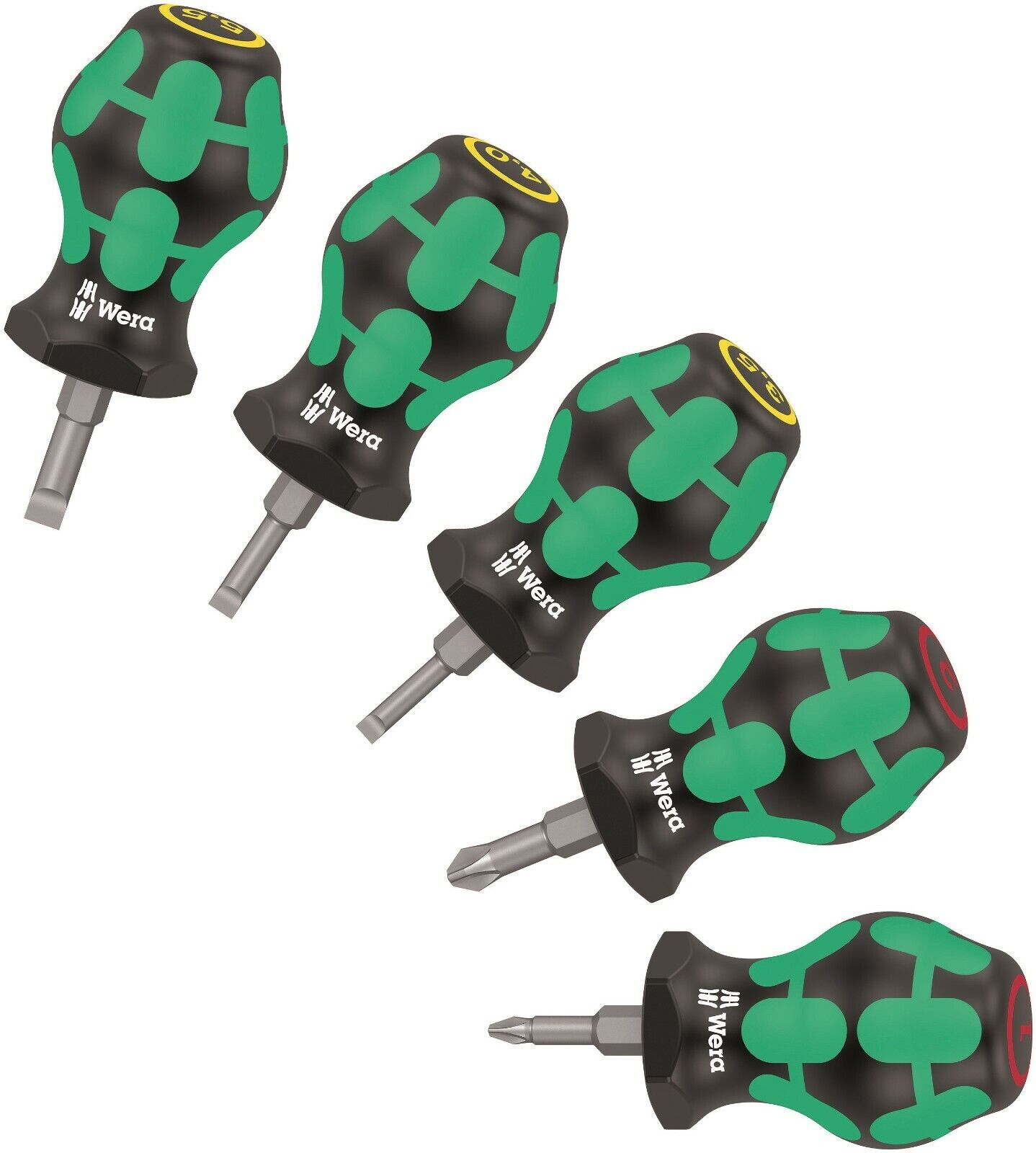 Wera Stubby Set 1 Screwdriver Set 5 Piece 05008870001