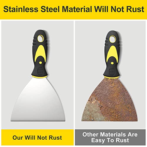 5-Piece Putty Knife Set for Wall Repair