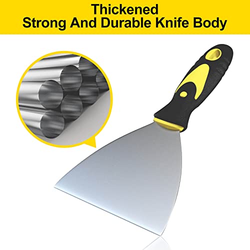 5-Piece Putty Knife Set for Wall Repair