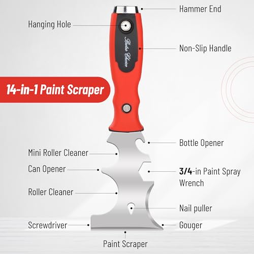 Bates- Drywall Knife Set, 6pcs, Drywall Tools Finishing, Drywall Mud Pan, Spackle Tool, Drywall Finishing Tools, Drywall Mud Tools, Putty Knife Set, Putty Knives, Putty Knife Scraper, Drywall Pan