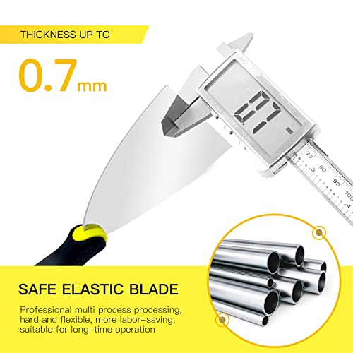 Putty Knife Scrapers, 1.5 Inch Spackle Knife, Metal Scraper Tool for Drywall Finishing, Plaster Scraping, Decals, and Wallpaper