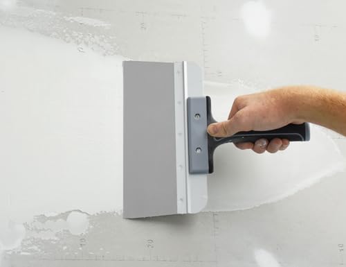 ROLLINGDOG 10 Inch Taping Knife - Drywall Taping Knife,Threaded End Can be Attached to Extension Pole,Stainless Steel Blade,Ideal for Skimming and Smoothing Walls and Ceilings