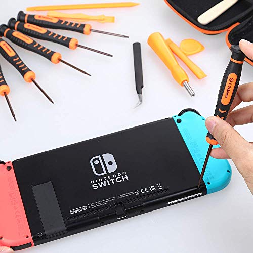 Vastar 17Pcs Triwing Screwdriver Set for Nintendo - Professional Repair Kit with S2 Steel