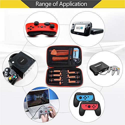 Vastar 17Pcs Triwing Screwdriver Set for Nintendo - Professional Repair Kit with S2 Steel