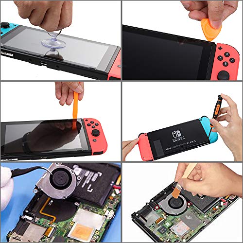 Vastar 17Pcs Triwing Screwdriver Set for Nintendo - Professional Repair Kit with S2 Steel