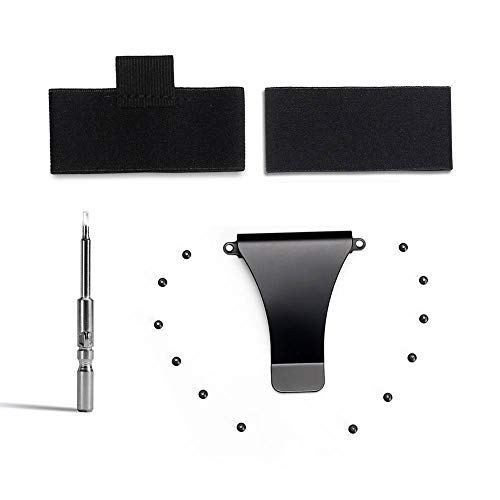 RFID Metal Wallet Repair Kit with Black Screws