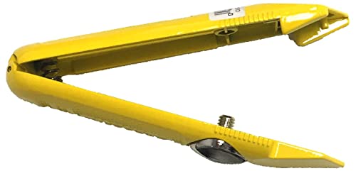 Grabber All-Metal Fixed-Blade Utility Drywall Knife - Easy Change Blade, Non-Retractable (2-Pack)