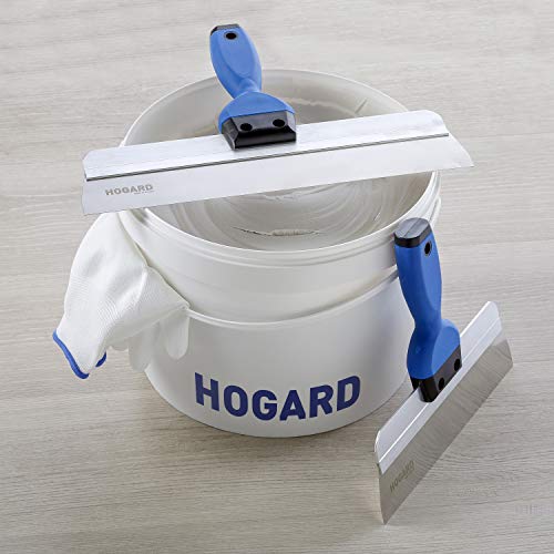 HOGARD Pro Taping Knife 24", Stainless Steel Drywall Skimming Blade, Spackle Tool for Drywall, Paint Scraper, Putty Knife, Essential Taping Tools, Espátulas Para Drywall