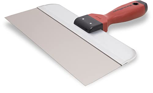 MARSHALLTOWN DuraSoft I Taping Knife,12 Inch, Stainless Steel Blade, Drywall, DuraSoft Handle, 3512SD