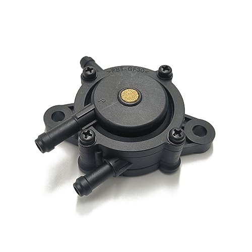 VRWEARE Fuel Pump with Filter and Oil Hose Compatible with Kohler 17HP-25HP Briggs and Stratton John Deere Kawasaki Yamaha Golf Cart Lawn Mower Small Engine 491922 691034 692313 808492 808656