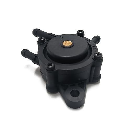 VRWEARE Fuel Pump with Filter and Oil Hose Compatible with Kohler 17HP-25HP Briggs and Stratton John Deere Kawasaki Yamaha Golf Cart Lawn Mower Small Engine 491922 691034 692313 808492 808656