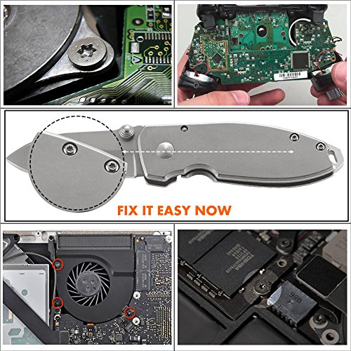TECKMAN 10-Piece Magnetic Small Torx Screwdriver Set
