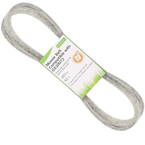 42 inch Lawn Mower Deck Belt Compatible with John Deere GX20072 & GY20570, Deck Drive Belt for L 100 130 1742 D100 D110 D120 D130 X110 X125 X145 E100 E110 E120
