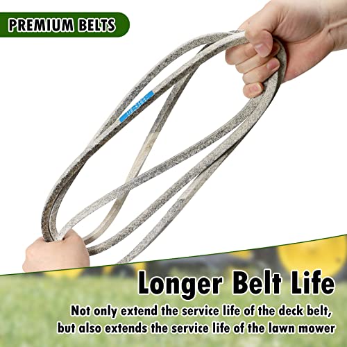 42 inch Lawn Mower Deck Belt Compatible with John Deere GX20072 & GY20570, Deck Drive Belt for L 100 130 1742 D100 D110 D120 D130 X110 X125 X145 E100 E110 E120