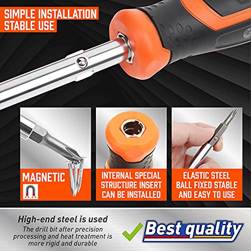 Amartisan 18-in-1 Multi-bit Screwdriver Set - Portable All-in-One