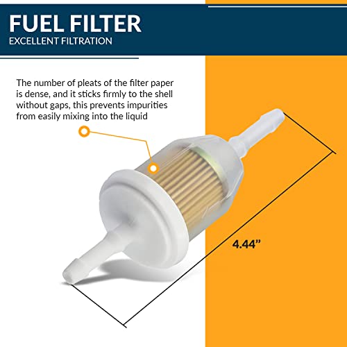 RARELEMON 796031 Air Filter Tune Up Kit, Compatible with Briggs and Stratton 591334 492932 696854; John Deere D100 D110 D125 D130 D140; Husqvarna YTH22V46 YTH24V48 YTA22V46; Lawn Mower Oil Filter