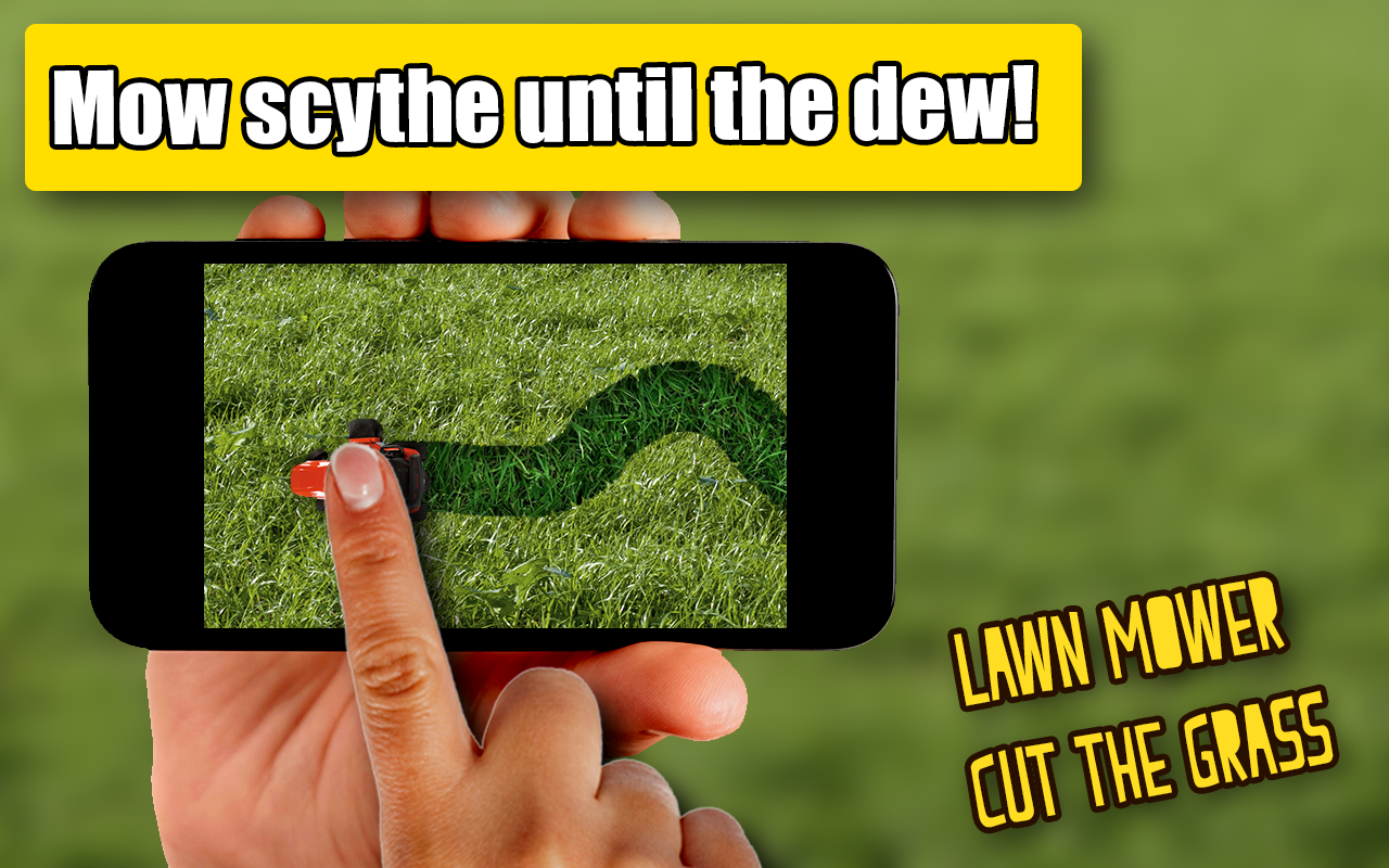Lawn Mower Cut The Grass
