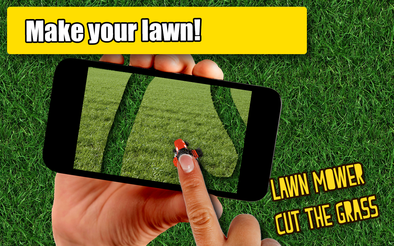 Lawn Mower Cut The Grass