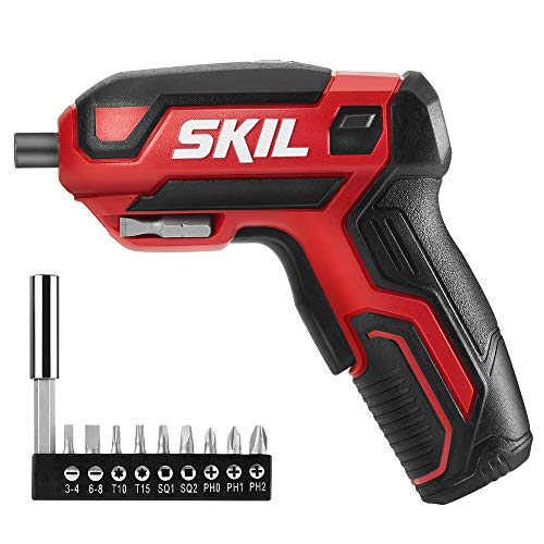 SKIL 4V Cordless Screwdriver Set with 9 Bits