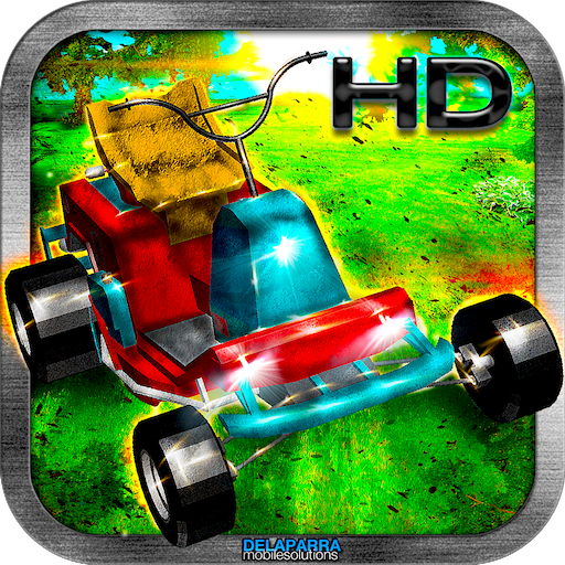 LITTLE LAWN MOWER Racing: Asphalt vs Grass