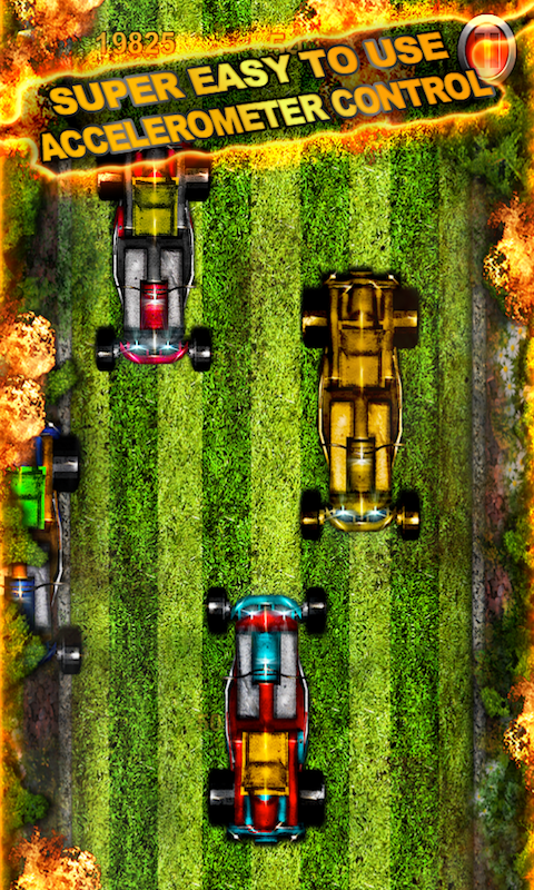 LITTLE LAWN MOWER Racing: Asphalt vs Grass