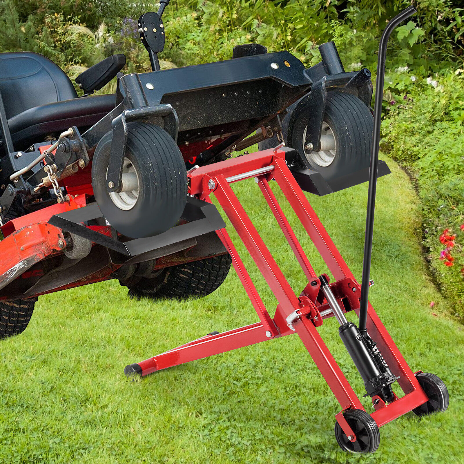 Lawn Mower Lift Jack for Tractors & Zero Turn Riding Lawn Mowers 500lb Capacity