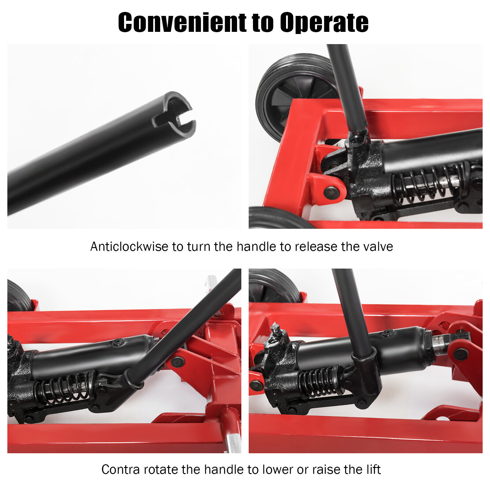 Lawn Mower Lift Jack for Tractors & Zero Turn Riding Lawn Mowers 500lb Capacity