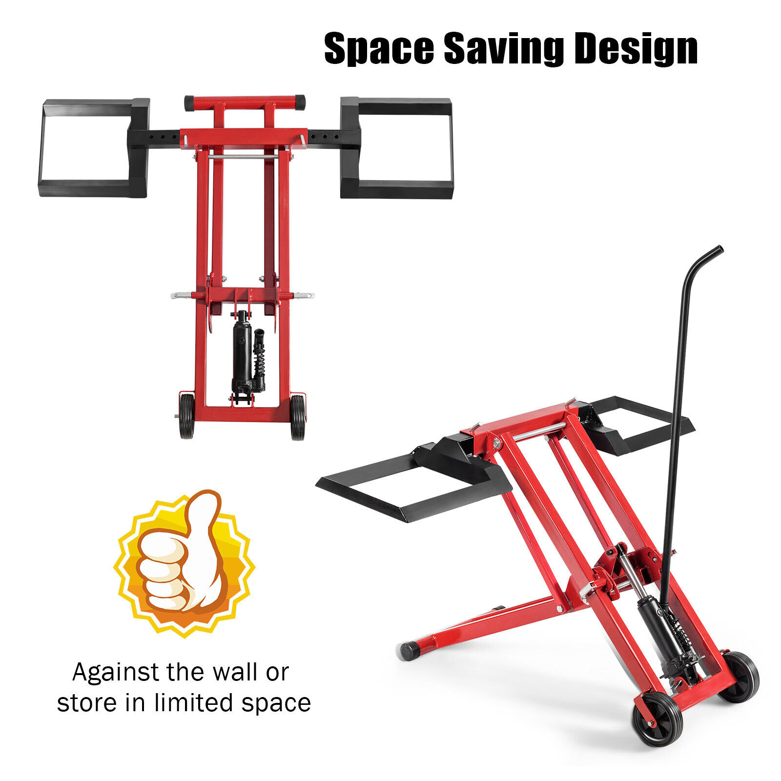 Lawn Mower Lift Jack for Tractors & Zero Turn Riding Lawn Mowers 500lb Capacity
