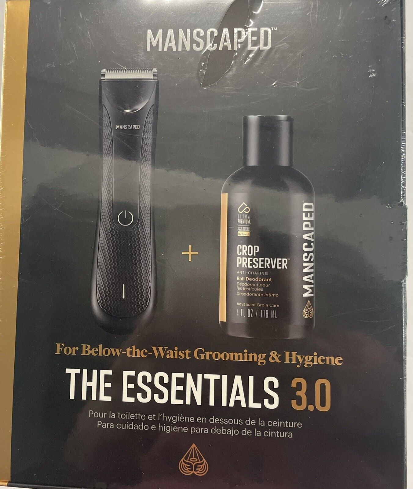MANSCAPED LAWN MOWER 3.0 ESSENTIALS GIFT SET KIT. New