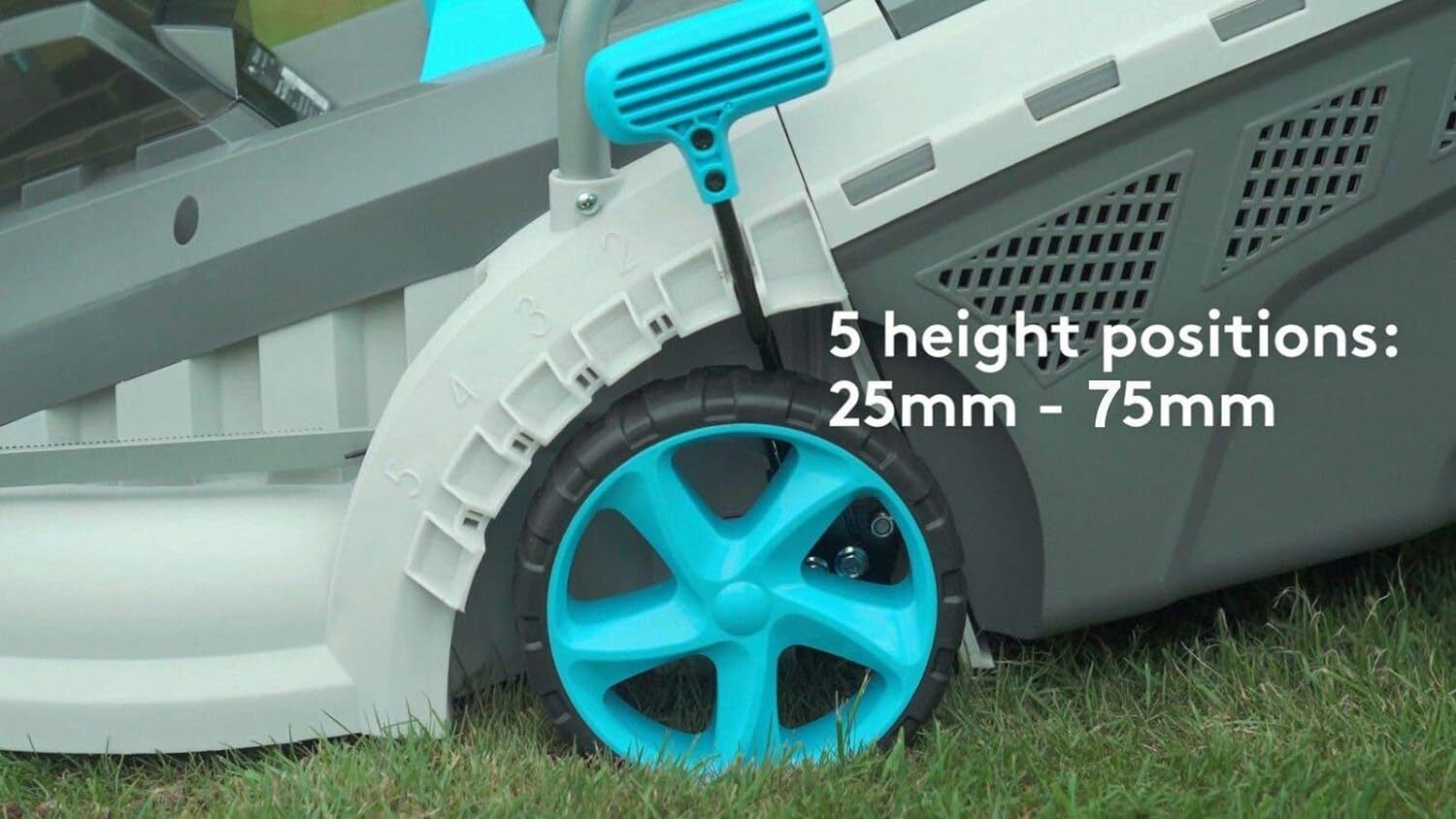 Cordless Lawn Mower, 18 Inch Lightweight Lawn Mower, 40V Lithium-ion Lawnmower